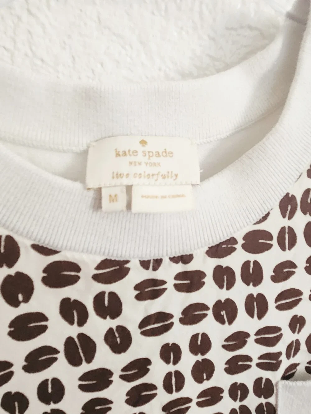 Kate Spade Coffee Bean Blouse